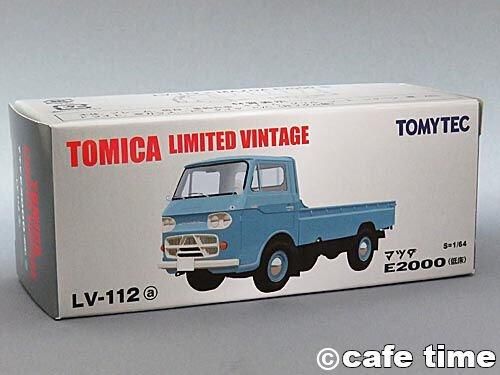 トミカリミテッドヴィンテージ LV-112a マツダE2000(低床)青