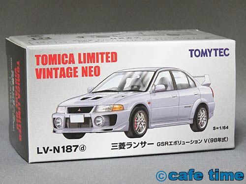 トミカリミテッドヴィンテージネオ　ランサー iv エボリューション GSR、RS Amazon | トミカリミテッドヴィンテージ ネオ 1/64 LV-N 186 b