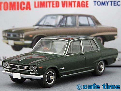 トミカリミテッドヴィンテージ LV-163a 日産スカイライン(ハコスカ)2000GT-X(緑)通販 買取 ミニカーショップ カフェタイム