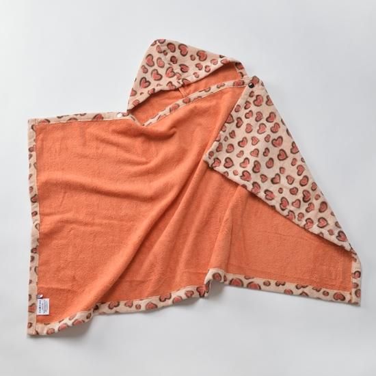 ANIMAL-HEART | バスポンチョ | 今治タオルメーカー田中産業/GOLDPEARL