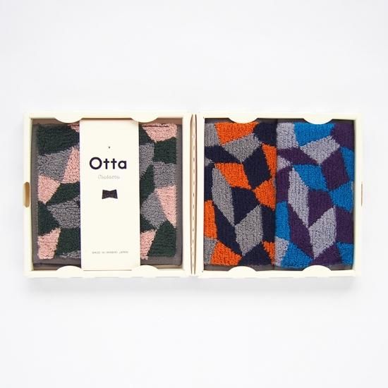 Otta | ハーフタオルハンカチ | 20-38同柄3枚組ギフトセット | 今治