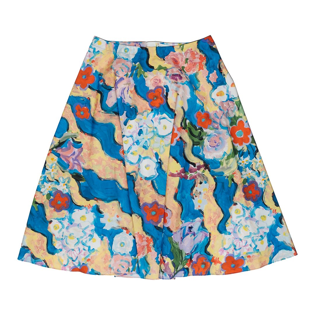 Print Circle Skirt