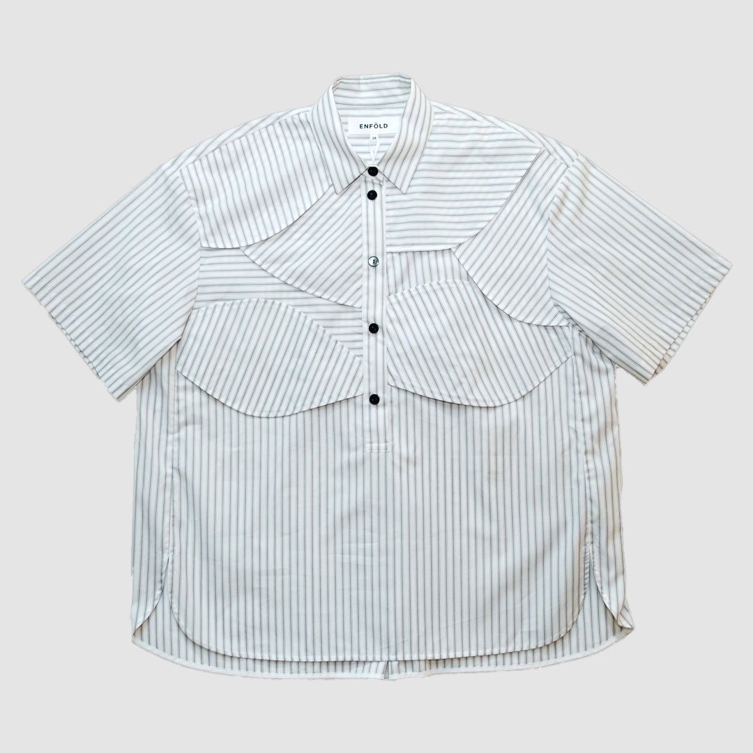 【ENFOLD】Front-Wing Shirt