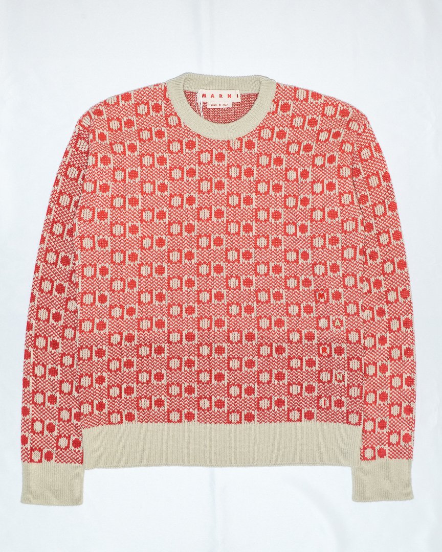MARNI｜Jacquard Knit Sweater
