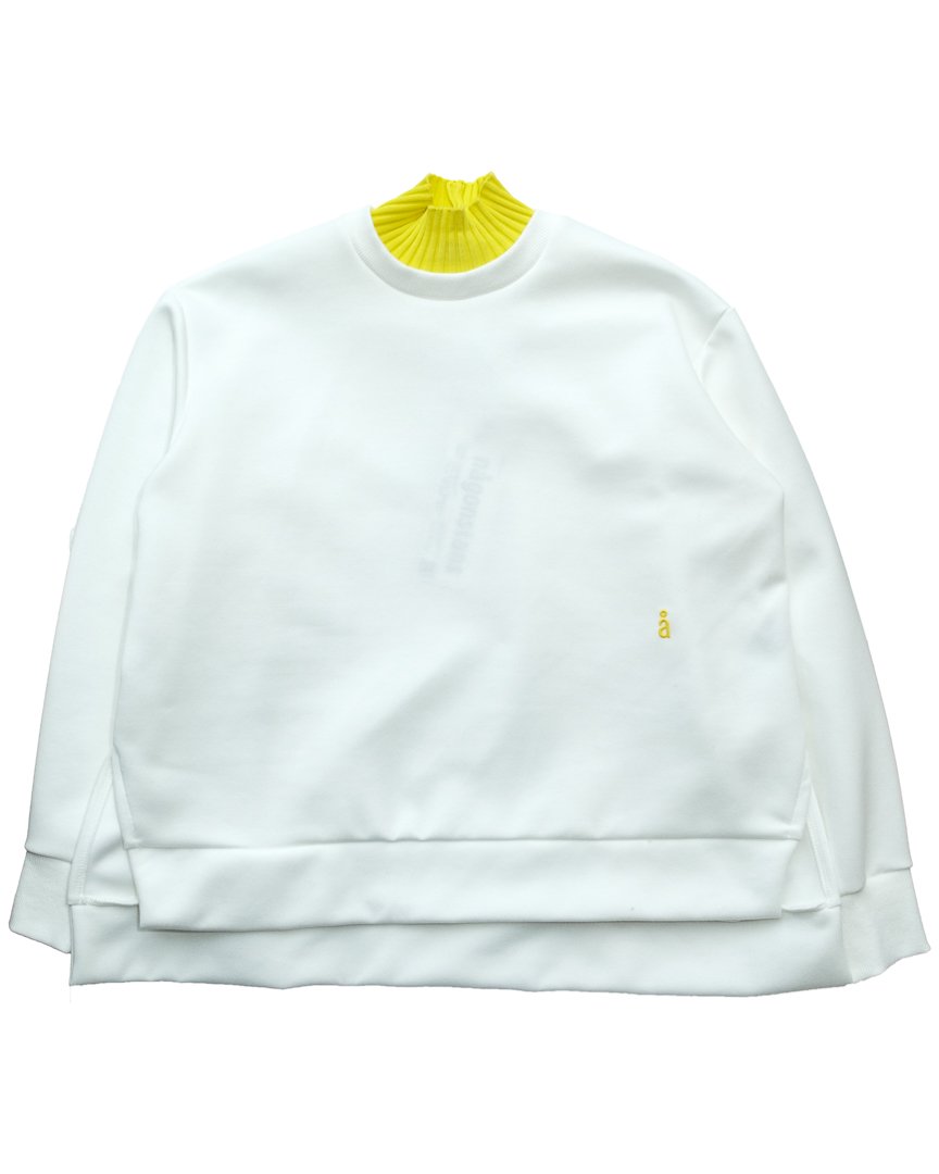 nagonstans｜Layered-Neck Pullover
