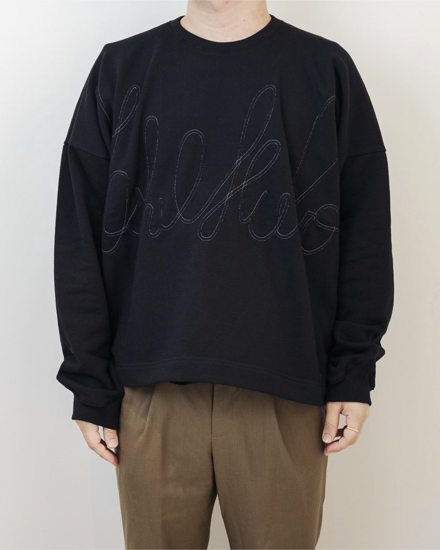 Cursive Sweat Top