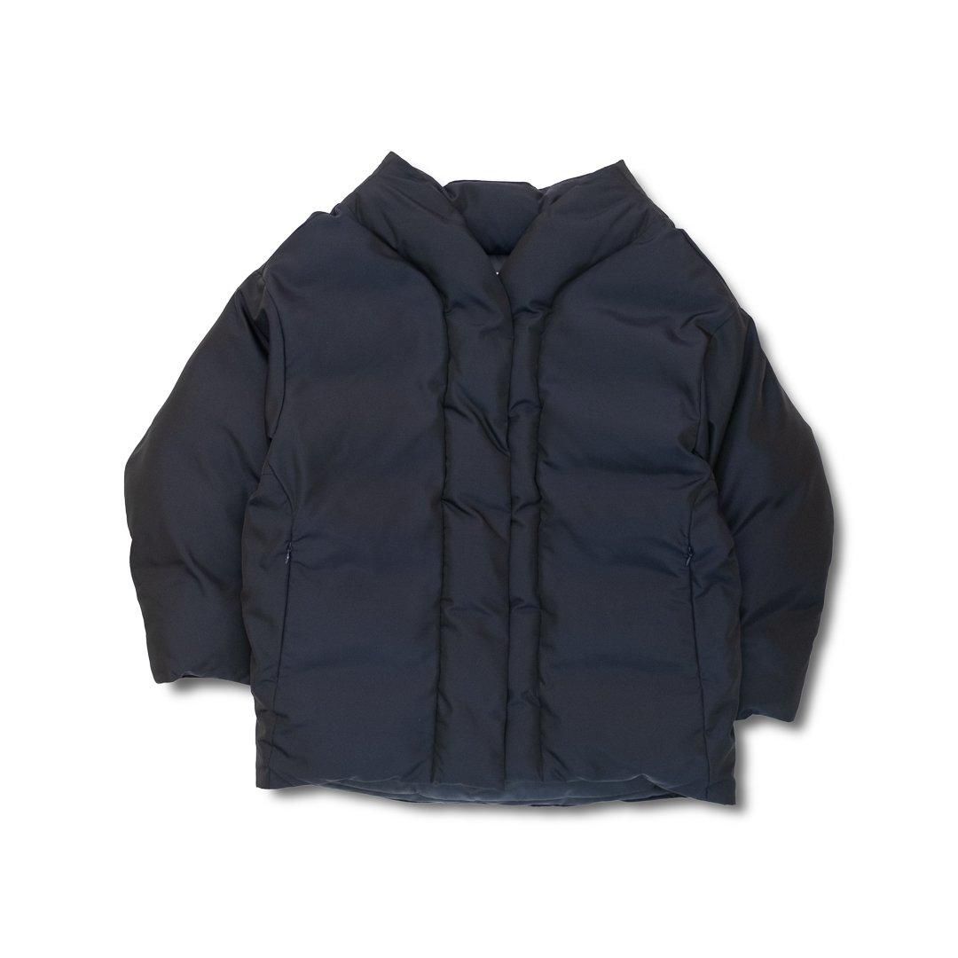 Silk Nylon Rounded Down Jacket - Mame Kurogouchi