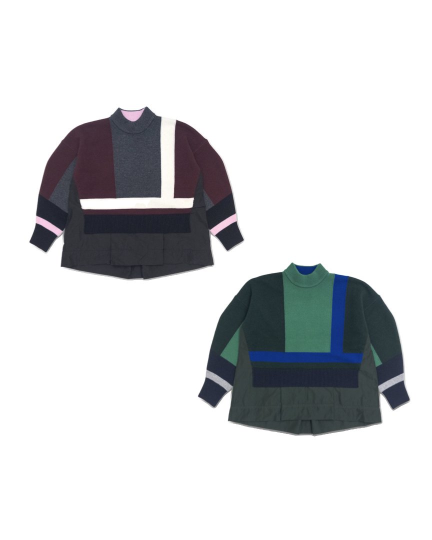 Color-Bloc Pullover