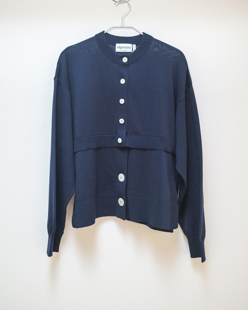 Crew Neck Cardigan