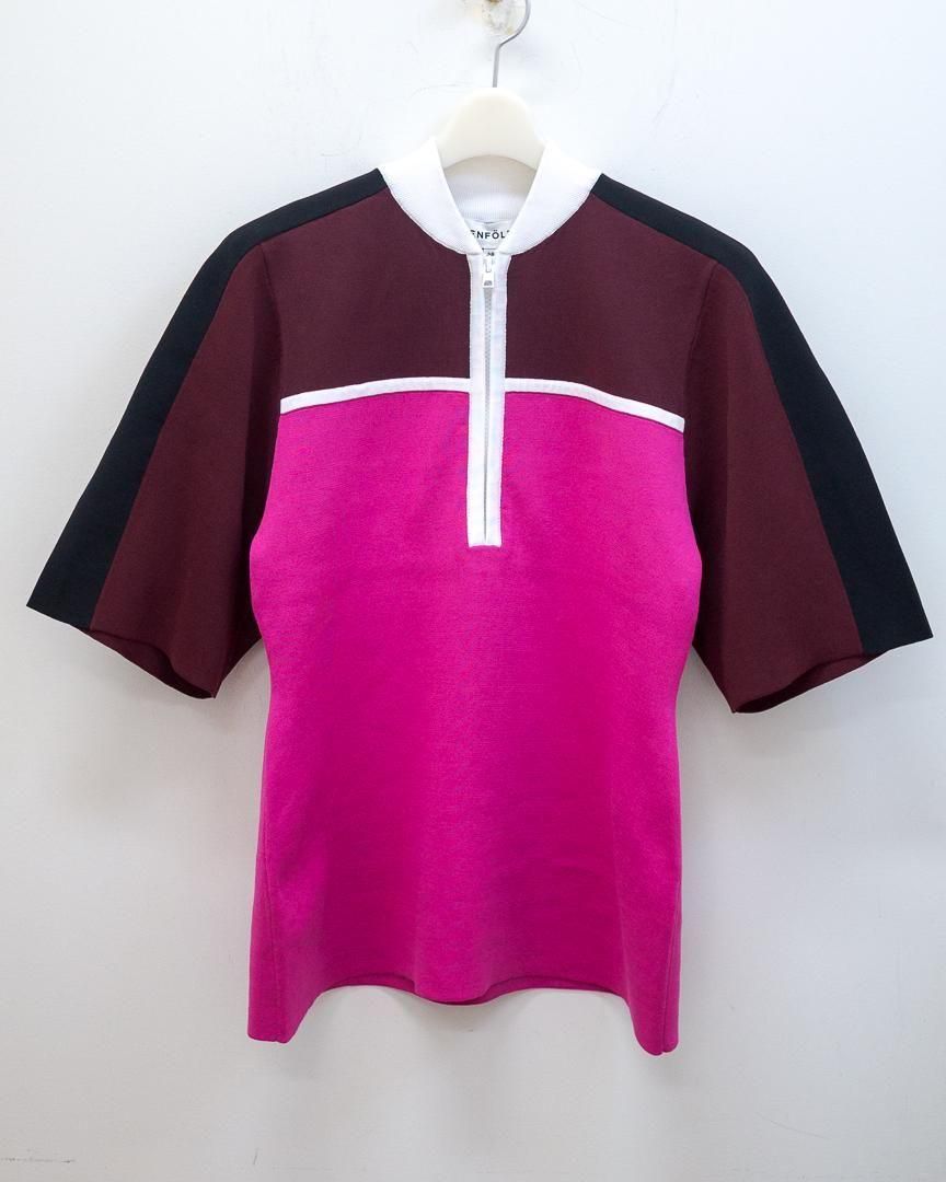 Zip-Bicolor Pullover