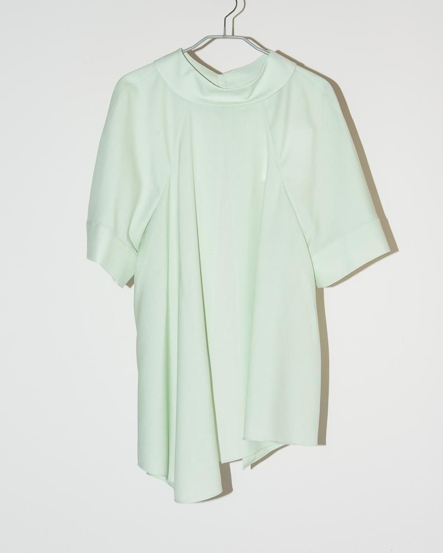 High-Neck Blouse