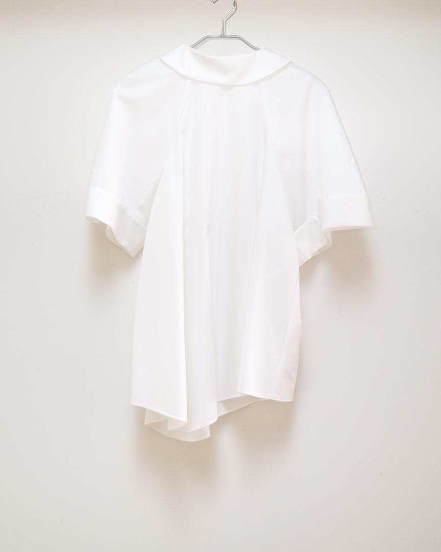 High-Neck Blouse - ENFOLD