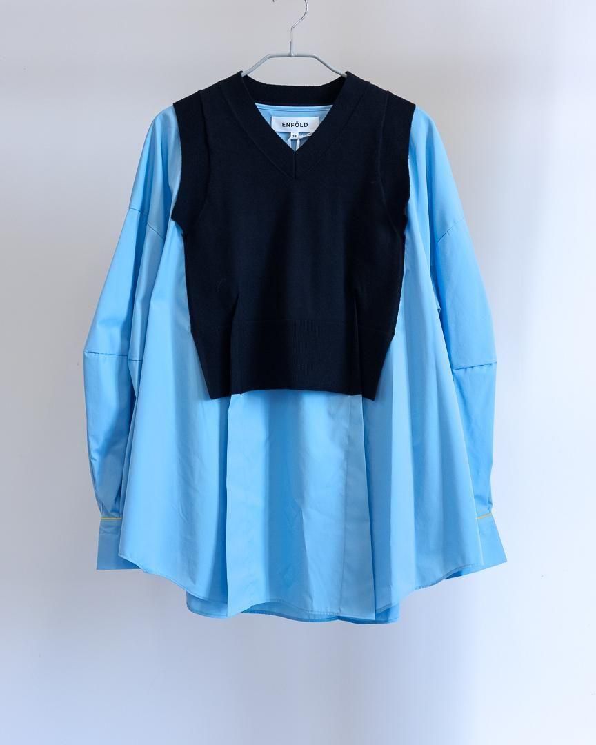 Fake-Layered Pullover - ENFOLD