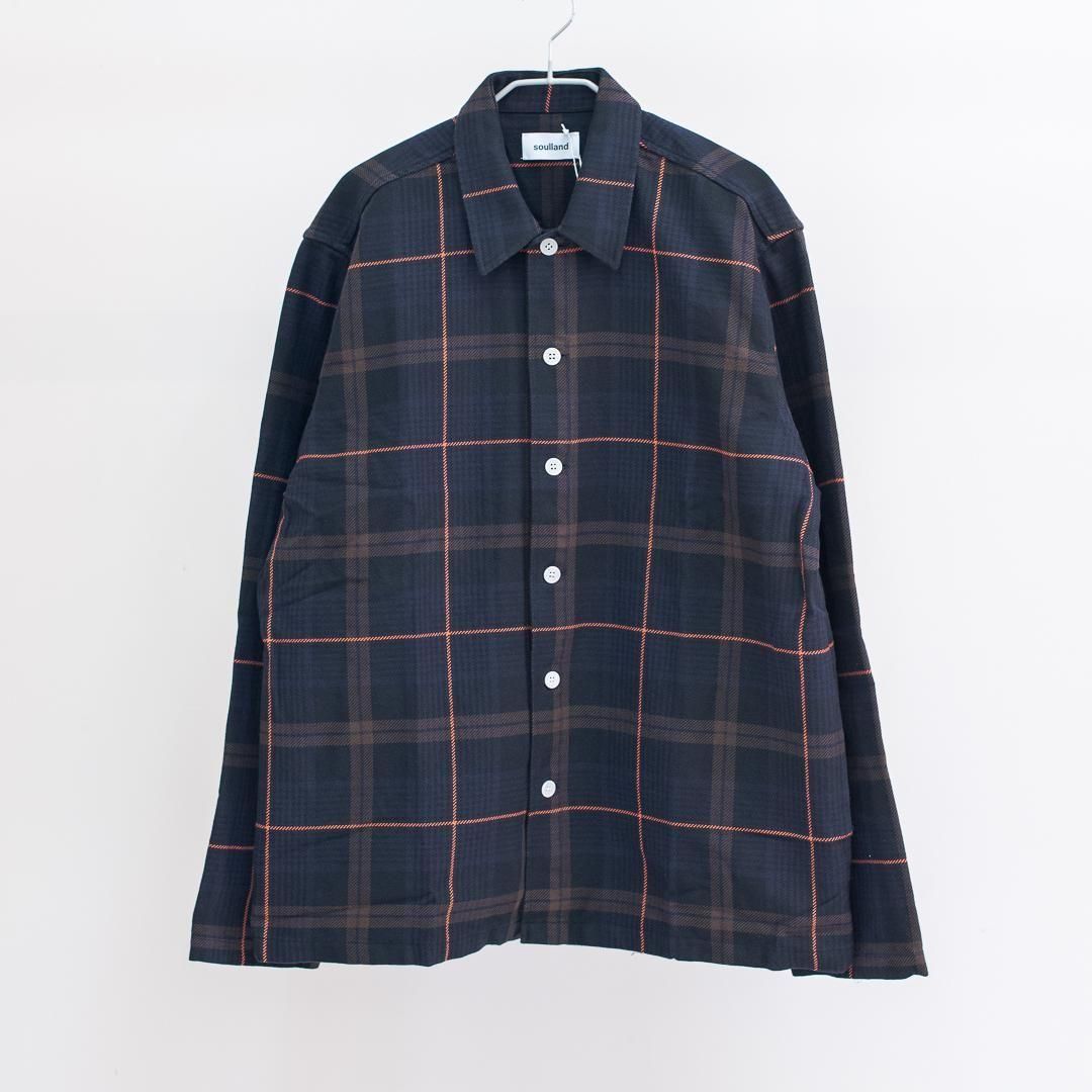 TYRA big check shirt jacket - soulland