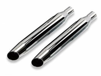 ハーレー】ソフテイル用マフラー テーパースラッシュクローム ハーレー】ソフテイル用マフラー テーパースラッシュクローム