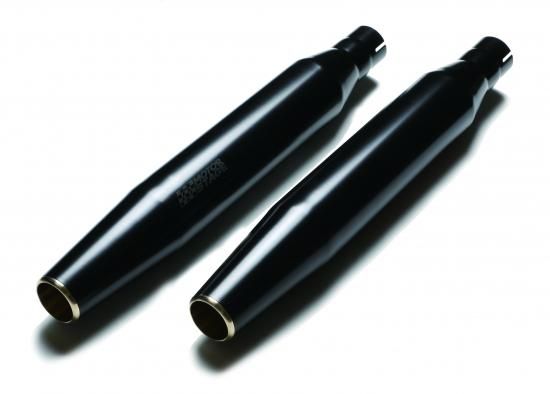 モーターステージ　ブラスワイルド　テーパード　マフラー　ダイナ ハーレー｜ダイナファミリー用マフラー ブラスワイルド（63