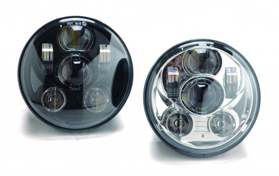 直販廉価 5.75 LED ヘッドライトユニット 黒 D-2027 | vixan.no