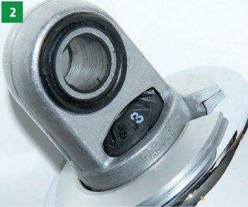 テンプター（98-02）リアサスペンション メッキダンパーボディ