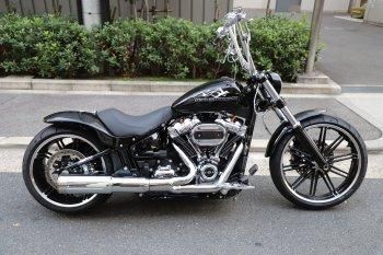 ハーレー FLSBスポーツグライド用マフラー ベビーバズーカ