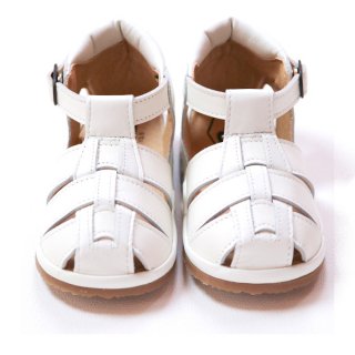<img class='new_mark_img1' src='https://img.shop-pro.jp/img/new/icons1.gif' style='border:none;display:inline;margin:0px;padding:0px;width:auto;' />PEEP ZOOM - Lame Sandal (White/Silver)