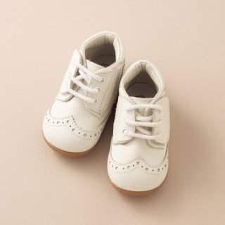 <img class='new_mark_img1' src='https://img.shop-pro.jp/img/new/icons1.gif' style='border:none;display:inline;margin:0px;padding:0px;width:auto;' />PEEP ZOOM - Wing tip Shoes（white）
