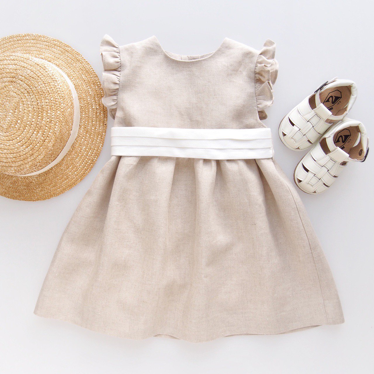Twin and Chic - Perla dress (Natural)