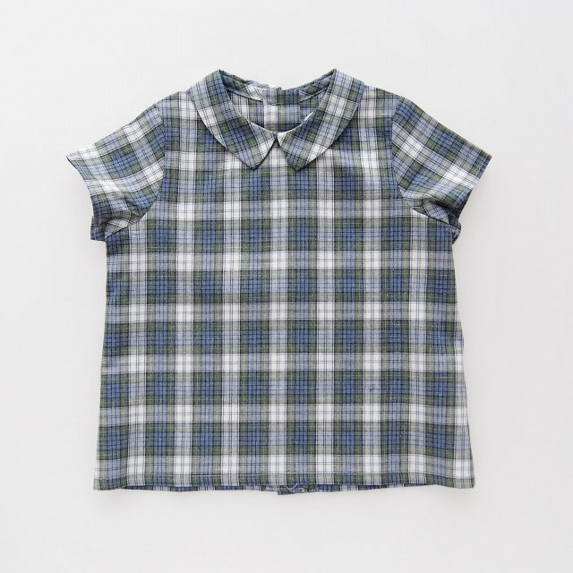<img class='new_mark_img1' src='https://img.shop-pro.jp/img/new/icons2.gif' style='border:none;display:inline;margin:0px;padding:0px;width:auto;' />▽50% - Last one!(12m) - Amaia Kids - Mallard shirt (Summer tartan)