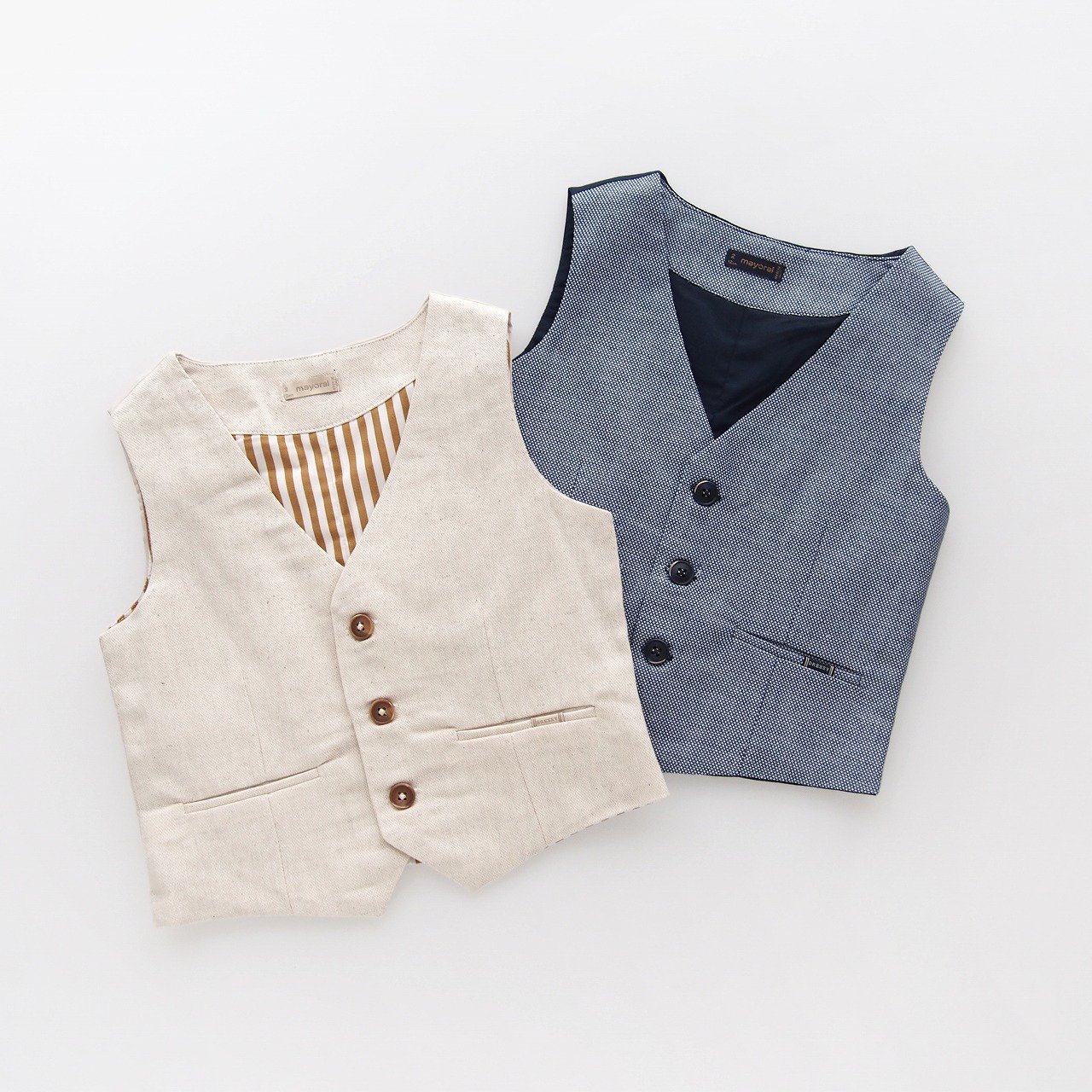 <img class='new_mark_img1' src='https://img.shop-pro.jp/img/new/icons2.gif' style='border:none;display:inline;margin:0px;padding:0px;width:auto;' />30% - Mayoral - Dressy gilet (Navy/ Beige)
