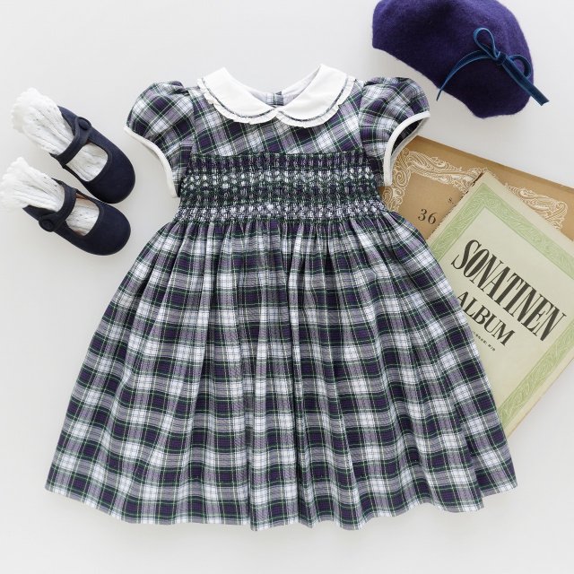 <img class='new_mark_img1' src='https://img.shop-pro.jp/img/new/icons2.gif' style='border:none;display:inline;margin:0px;padding:0px;width:auto;' />30% - Kidiwi - Cassie dress (Navy tartan)