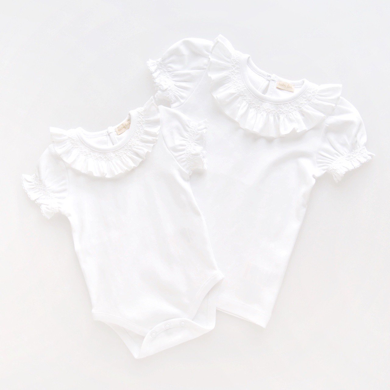 <img class='new_mark_img1' src='https://img.shop-pro.jp/img/new/icons1.gif' style='border:none;display:inline;margin:0px;padding:0px;width:auto;' />Laivicar / baby lai - Smocked jersey T-shirt