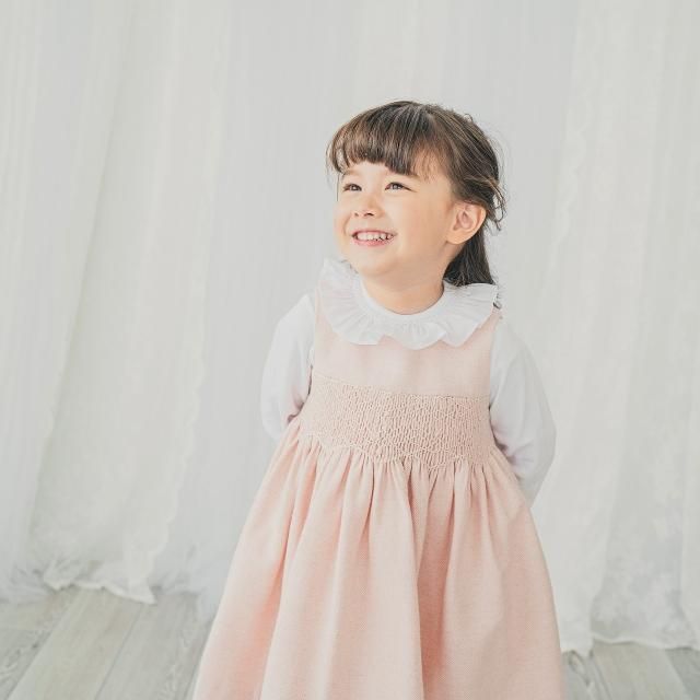 <img class='new_mark_img1' src='https://img.shop-pro.jp/img/new/icons2.gif' style='border:none;display:inline;margin:0px;padding:0px;width:auto;' />20% - Last one!(1Y) - Kidiwi - Carmen pinafore dress (Pink)