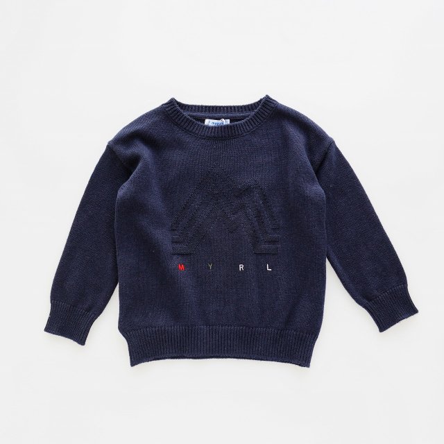 ▽10% - 4Y only! - Mayoral - Logo stitch pullover