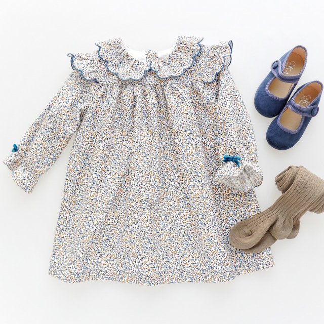 Amaia Kids - LENA dress (Blue)