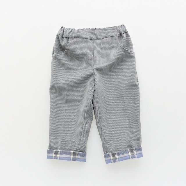 20% - San Sakae petit - Apollon trousers (Blue grey tartan)