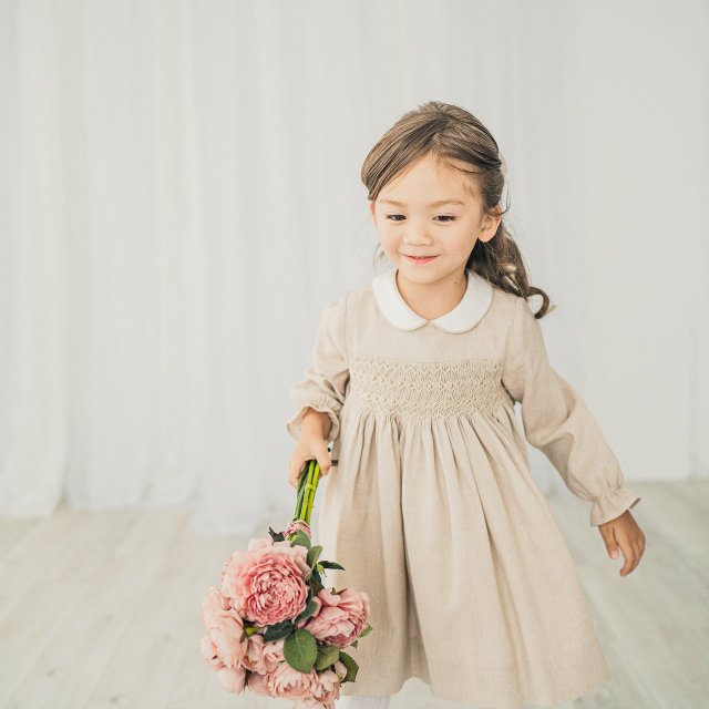 Amaia Kids - MALENA dress (Herringbone)