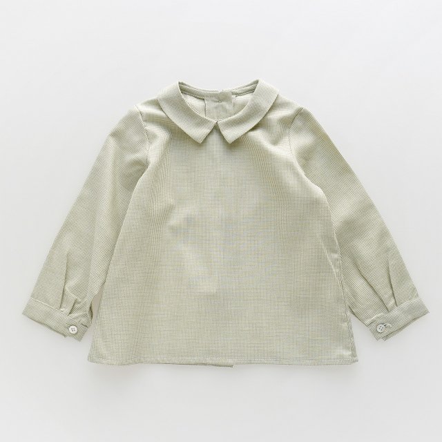 40% - Amaia Kids - Mallard shirt (Green mini checks)