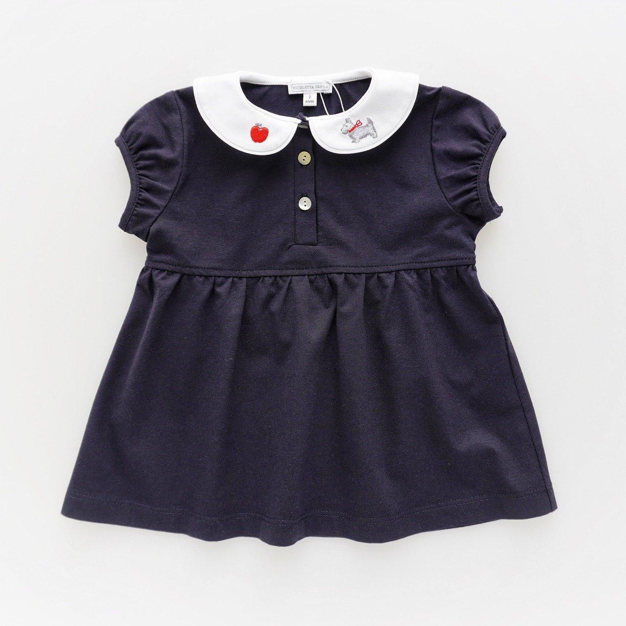 サンサカエプチ　6a ワンピース　ツイード　ニコレッタファナ　サンサカエ San Sakae Petit サンサカエプチ オリジナル オンラインショップ