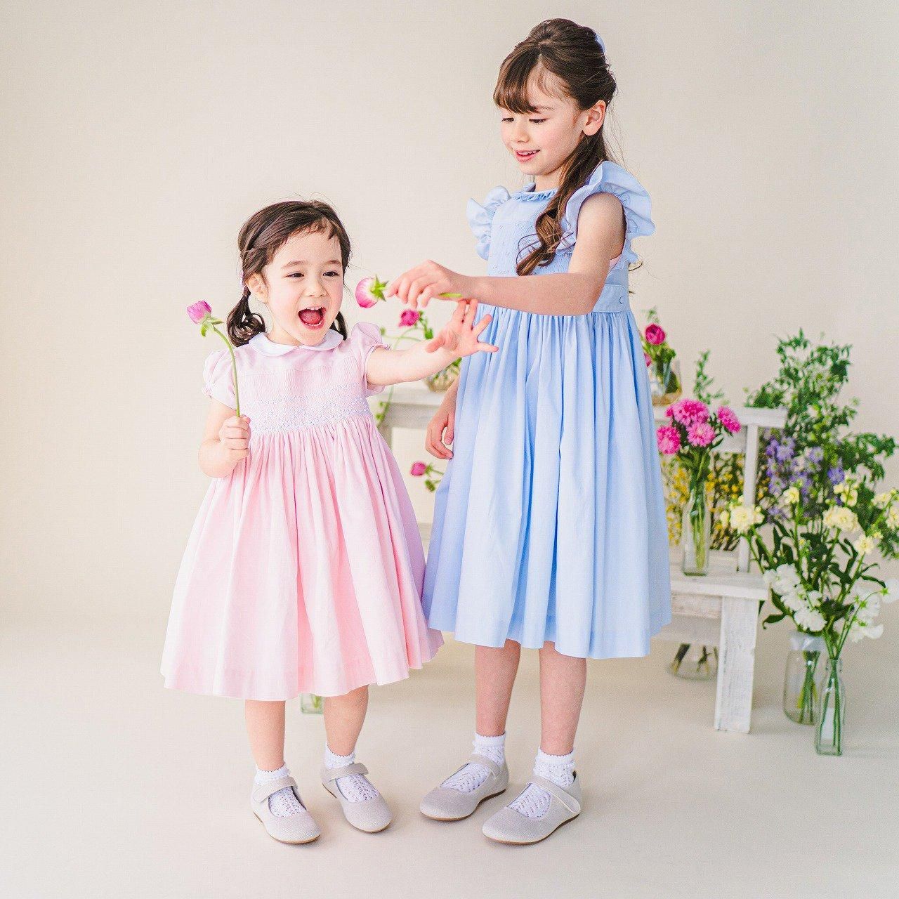 サンサカエプチ　Charlotte sy Dimby 水色 ワンピース Charlotte sy Dimby オンラインショップ - San Sakae Petit