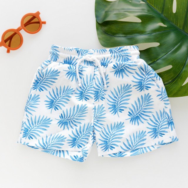 <img class='new_mark_img1' src='https://img.shop-pro.jp/img/new/icons1.gif' style='border:none;display:inline;margin:0px;padding:0px;width:auto;' />Camellia boutique - Leaves swim shorts