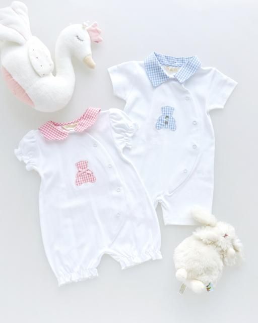 <img class='new_mark_img1' src='https://img.shop-pro.jp/img/new/icons1.gif' style='border:none;display:inline;margin:0px;padding:0px;width:auto;' />Bear baby romper (2 colors)