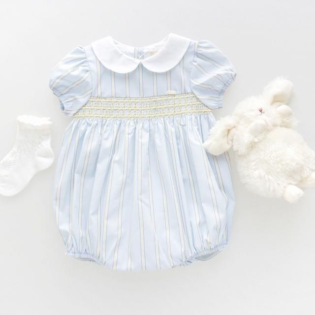 10% - Laivicar / baby lai - Stripes smocked romper