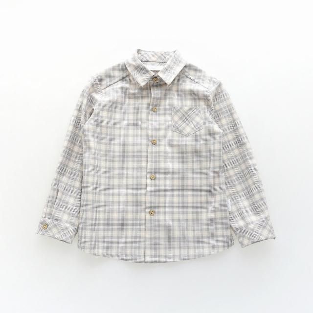 <img class='new_mark_img1' src='https://img.shop-pro.jp/img/new/icons2.gif' style='border:none;display:inline;margin:0px;padding:0px;width:auto;' />10% - Martin Aranda - Grey check boy shirt