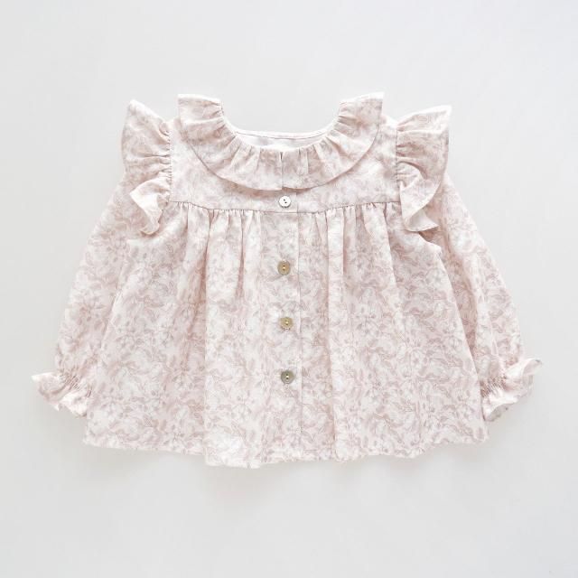 <img class='new_mark_img1' src='https://img.shop-pro.jp/img/new/icons2.gif' style='border:none;display:inline;margin:0px;padding:0px;width:auto;' />10% - San Sakae petit - Lily blouse (Wild rose)