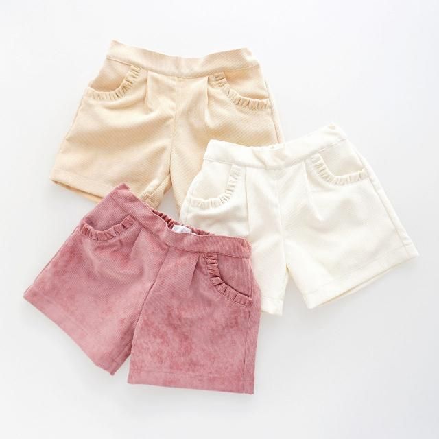 San Sakae petit - Sweet pea shorts (Corduroy 3 colors)