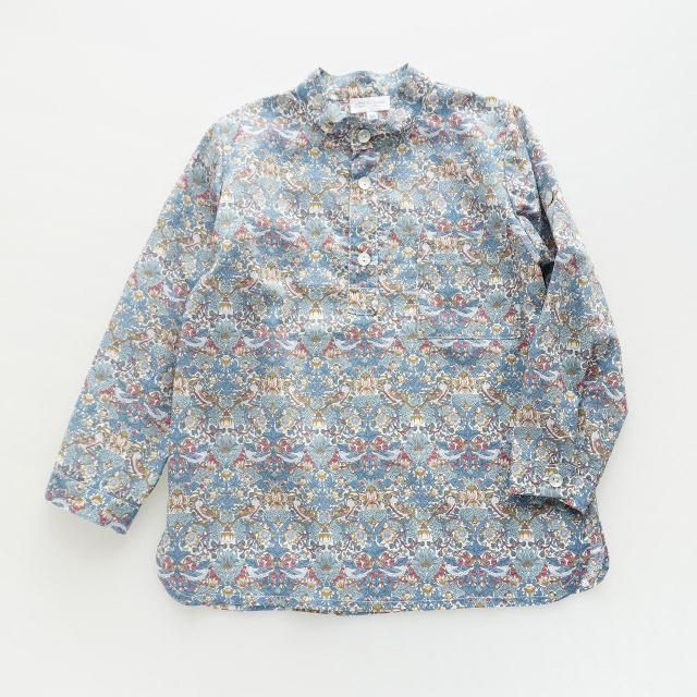 <img class='new_mark_img1' src='https://img.shop-pro.jp/img/new/icons2.gif' style='border:none;display:inline;margin:0px;padding:0px;width:auto;' />10% - 6Y only! - San Sakae petit - Orion shirt (Liberty strawberry thief)