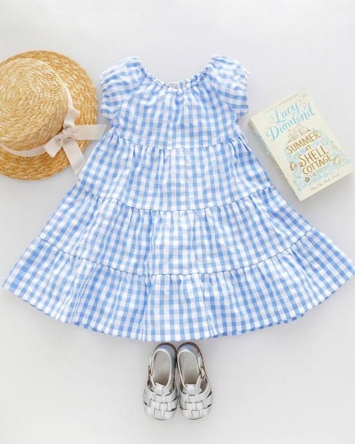 <img class='new_mark_img1' src='https://img.shop-pro.jp/img/new/icons1.gif' style='border:none;display:inline;margin:0px;padding:0px;width:auto;' />Gaia dress (Blue gingham)