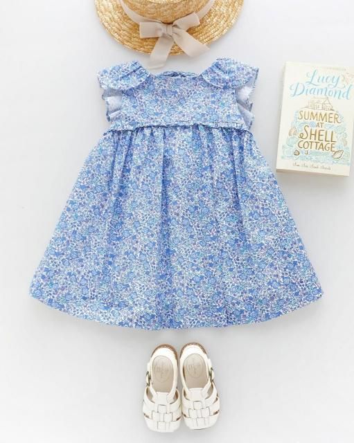 <img class='new_mark_img1' src='https://img.shop-pro.jp/img/new/icons1.gif' style='border:none;display:inline;margin:0px;padding:0px;width:auto;' />Azul Fiore dress