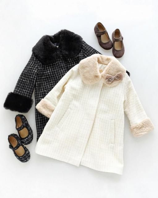 <img class='new_mark_img1' src='https://img.shop-pro.jp/img/new/icons1.gif' style='border:none;display:inline;margin:0px;padding:0px;width:auto;' />Tweed fur coat (2 colors)