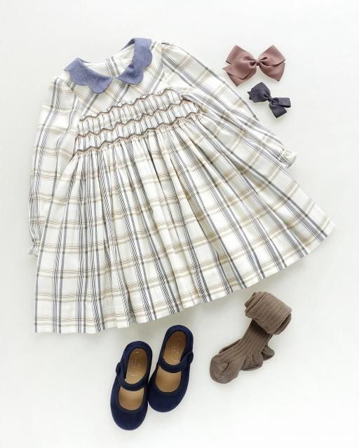 <img class='new_mark_img1' src='https://img.shop-pro.jp/img/new/icons1.gif' style='border:none;display:inline;margin:0px;padding:0px;width:auto;' />Rachel dress (Milk tea tartan)