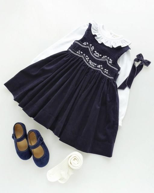 <img class='new_mark_img1' src='https://img.shop-pro.jp/img/new/icons1.gif' style='border:none;display:inline;margin:0px;padding:0px;width:auto;' />Emma pinafore dress (Navy)